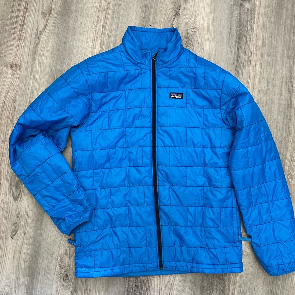 Patagonia Blue Quilted Jacket